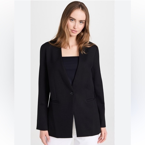 Spanx The Perfect Collarless Blazer‎ Classic Black XS - Picture 1 of 9
